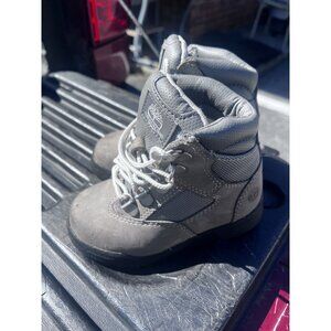 Timberland Premium Medium Grey Nubuck Boots Toddler Size 8